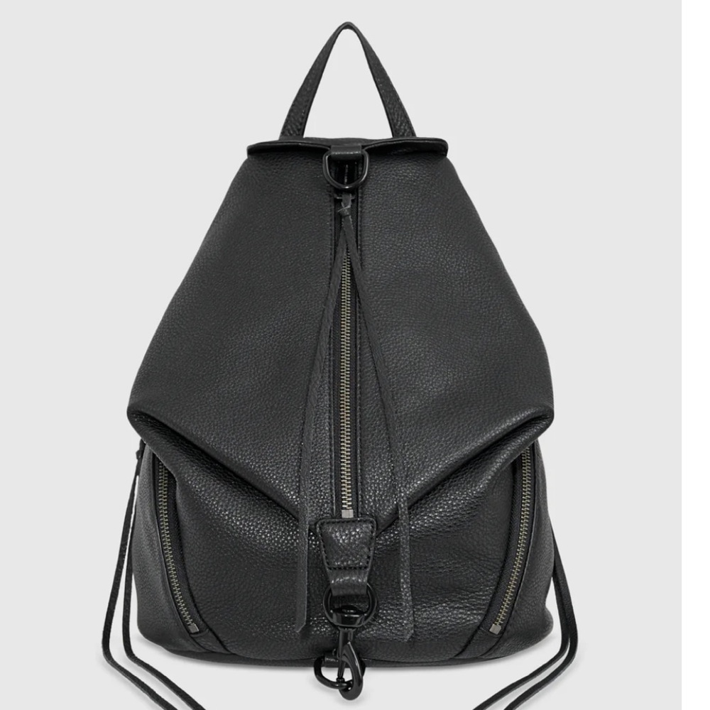 Black Rebecca Minkoff Leather Backpack